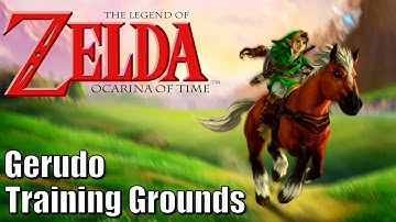 The Legend of Zelda Ocarina of Time - Part 28 - Gerudo Training Grounds - 100% Collectibles