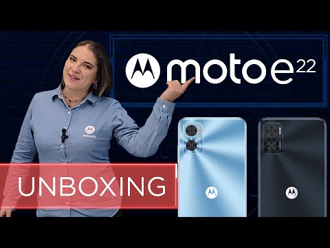 Unboxing Motorola E22
