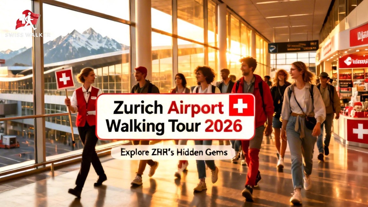Zurich Airport (ZRH) Walking Tour 2026 🇨🇭