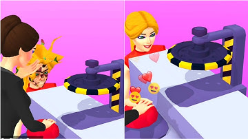 MAKEOVER RACE All Levels Gameplay Walkthrough (Android,iOS)