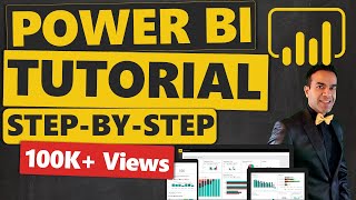 power bi tutorial for beginners & excel users: step-by-step to create your first power bi dashboard