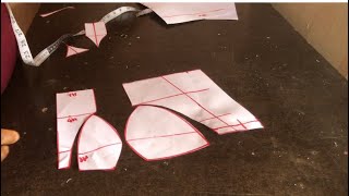 How To Cut Corset Pattern Without Using Bra-Cup