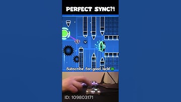 Perfect Sync Challenge in Geometry Dash 2.2 #shorts #geometrydash #insanelevel #challengeshorts