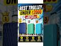 Best Trolley Bags Under ₹2000 in 2026 ✈️ Budget Travel Luggage Comparison