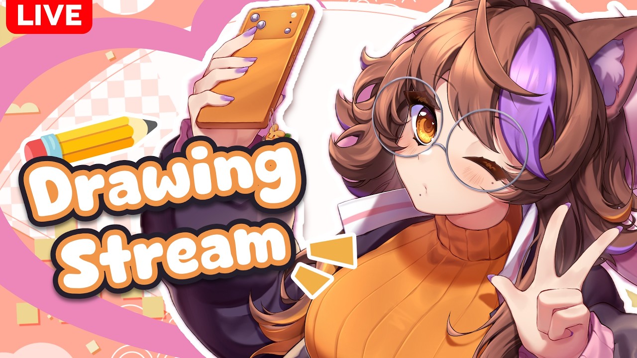 【DRAWING】Post-Convention Chatting + Drawing in Peace - YouTube