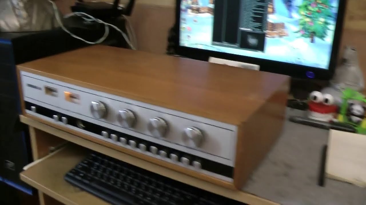 Купил всего за 10000р усилок Электроника Б1-01