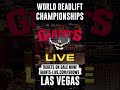 Giants Live 🤝 Las Vegas #strongman #deadlift #lasvegas