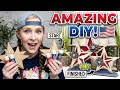 DIY Patriotic Wood Stars | Red White &amp; Blue Farmhouse Decor