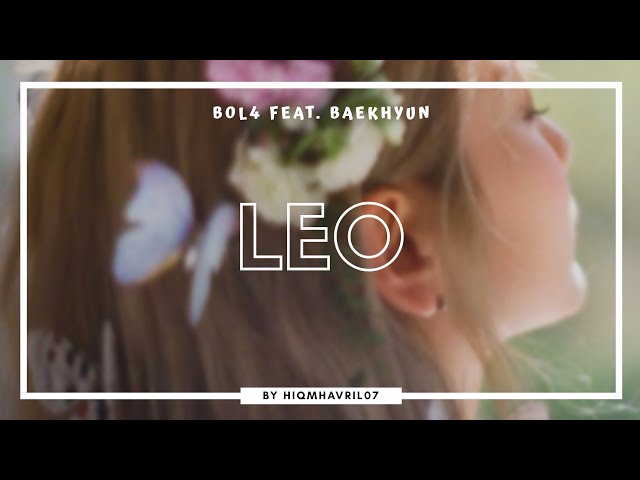 (KARAOKE) BOL4 - LEO (Feat. BAEKHYUN) Easy Lyrics INSTRUMENTAL class=