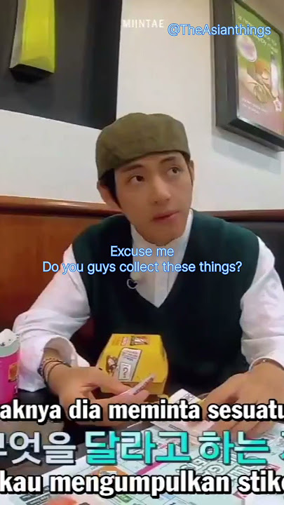 V BTS in Bon Voyage