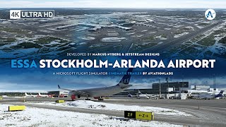 Orbx - Stockholm-Arlanda Airport Microsoft Flight Simulator Cinematic Trailer