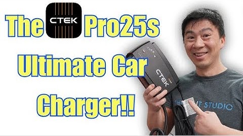 Ctek Pro25S The Only Charger You Need.