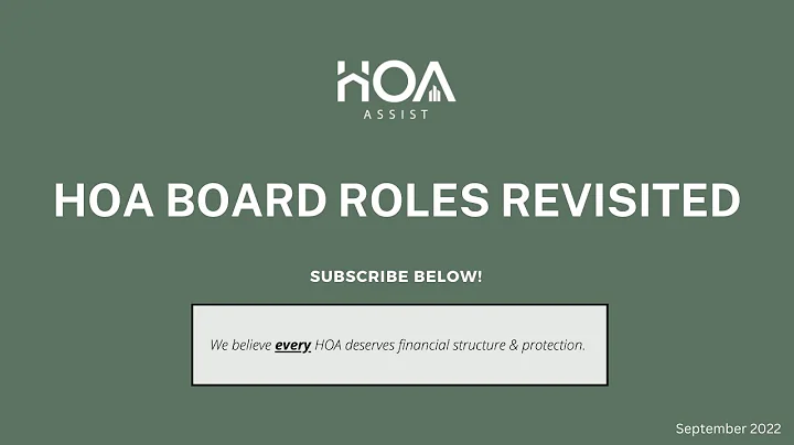 Unveiling the Key Roles of HOA Board Members