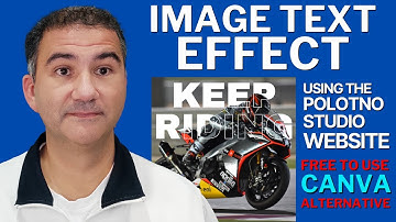 Image Text Effect in Polotno Studio