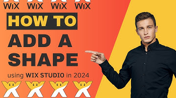 How To Add Shapes In Wix Studio - (2024)