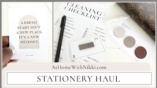 STATIONERY HAUL