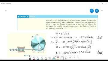 Engineering Mechanics ch16 clip6 16 4 Absolute Motion Analysis