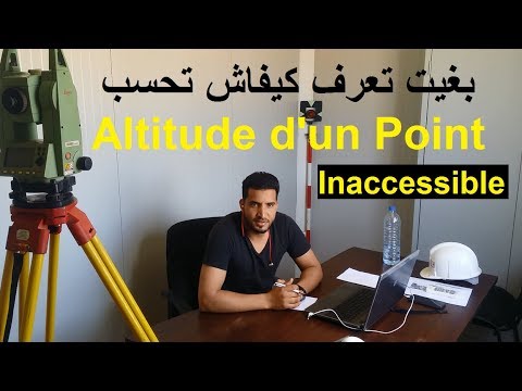 Comment calculer l'altitude d'un Point inaccessible. - YouTube