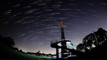 Startrail 4k time-lapse in summer - Using StarStax