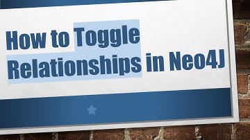 How to Toggle Relationships in Neo4J