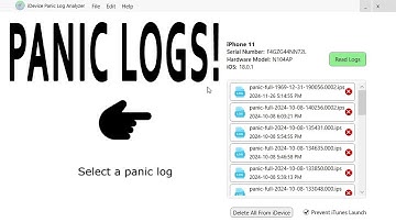 iPhone Panic Logs - What are They and How to Use Them