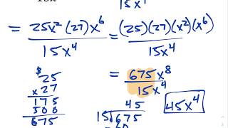 Exponents - Using the Laws of Exponents to Simplify - FishMath.com
