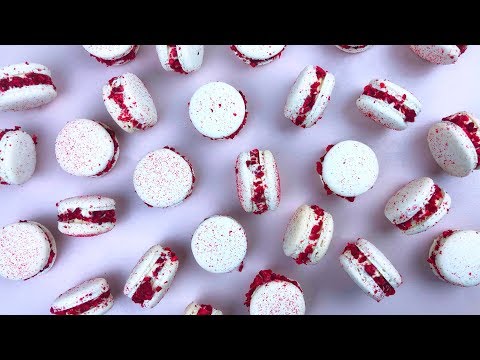 white-chocolate-raspberry-macarons