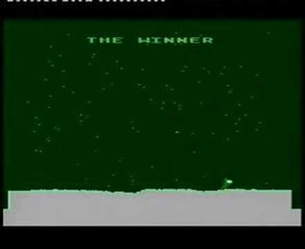 Atari 800 XL - Snowball Fight
