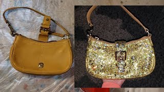 How to add glitter to anything 😲 Glitter handbag DIY 😍 DIY Glitter Purse / must see!