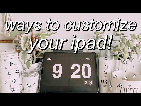 IPad Customization + Organization Tips/tricks!! *aesthetic U0026 Easy* MUST DO!