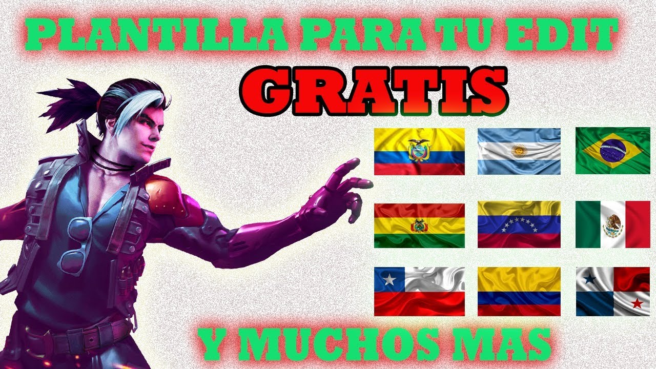 Download BANDERAS PARA EDIT DE FREE FIRE GRATIS "SIN MARCA DE AGUA ...