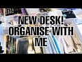 NAIL DESK STORAGE/ORGANISATION: I Got A New Desk! Organise with Me - IKEA