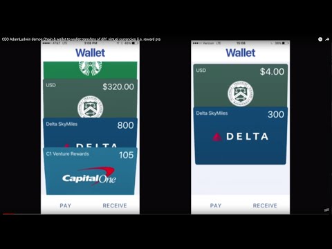 CEO AdamLudwin demos Chain & wallet-to-wallet transfers of diff. virtual currencies (i.e. reward pts thumbnail