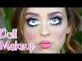 Last Minute Doll Makeup Tutorial | Free Costume