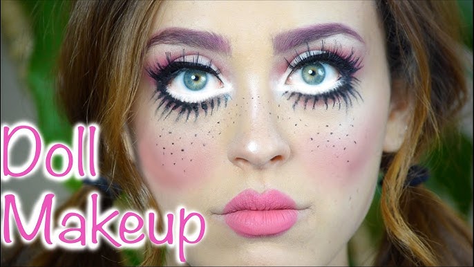 Creepy Broken Doll Makeup Tutorial