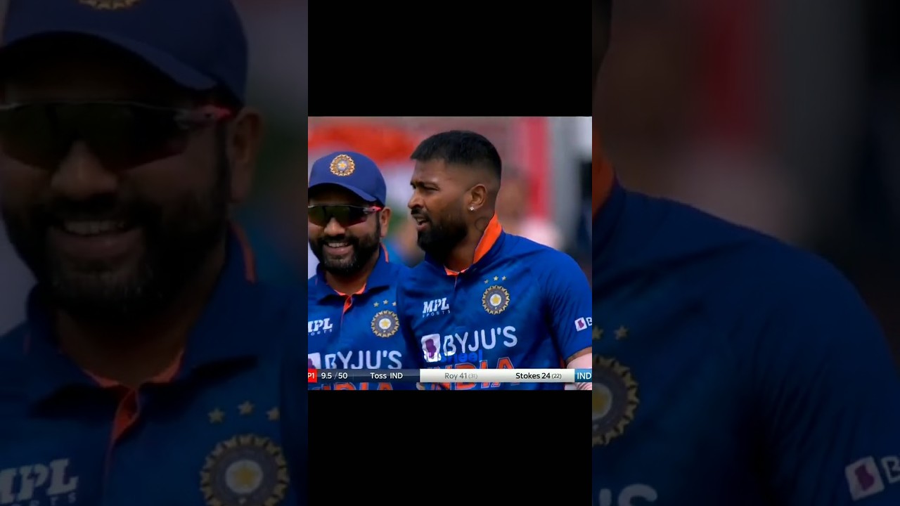 Pandya's simple setup for Jason Roy!😱