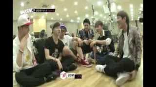 eng win team b camera prank to jinhwan