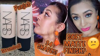 ESTEE LAUDER DOUBLE WEAR VS. NARS SOFT MATTE COMPLETE FOUNDATION | Review & 12hr Wear Test!