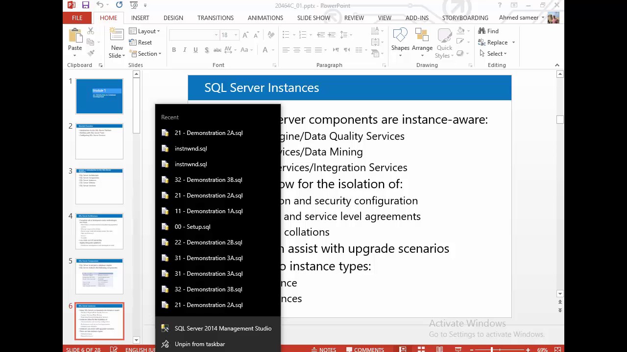 1 Introduction to the SQL Server Platform - YouTube