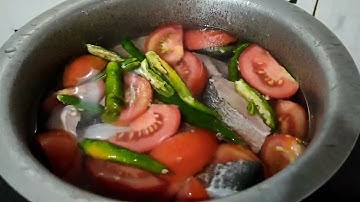 Naga style fish boil #nagafood #curry #food #shorts