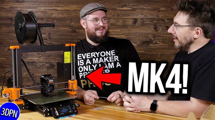 Der Original Prusa MK4 ist da: Immer perfekte erste Schicht,  Hochgeschwindigkeitsdruck mit Input Shaper, 32-bit Plattform, Nextruder,  MMU3. VERSAND JETZT! - Original Prusa 3D Printers