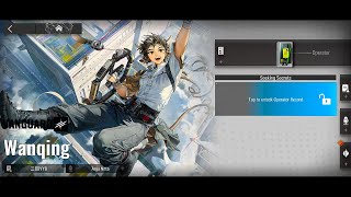 Arknights Operator Records Wanqing Seeking Secrets