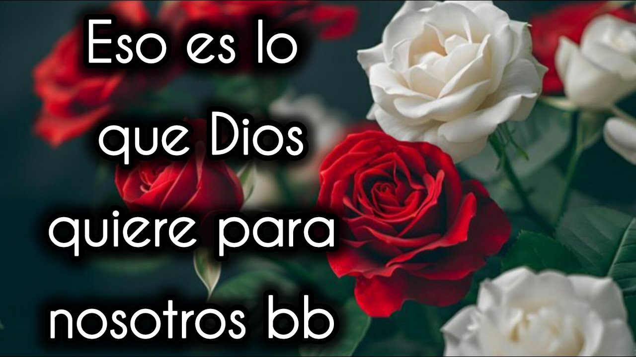 Eso es lo que Dios quiere para nosotros cariño - YouTube