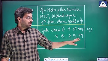 INFO ABOUT VENUE &TIMINGS OF OFFLINE MOCK AEE EXAM| GM ACADEMY | APPSC & TSPSC | ONLINE & OFFLINE