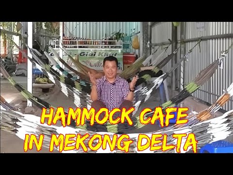quan cafe vong  Update  Hammock Cafe in Mekong Delta, Vietnam - Cafe Võng miền Tây