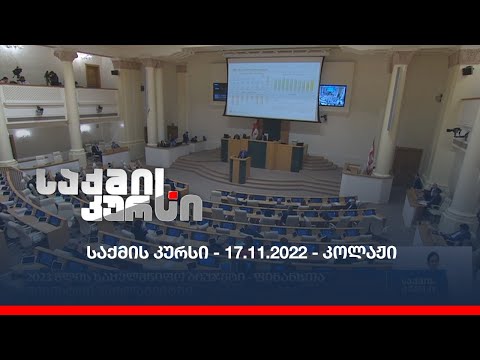 საქმის კურსი - 17.11.2022 - კოლაჟი