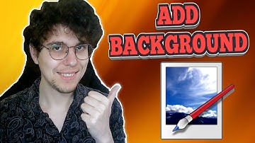 How To Add Background In Paint.NET