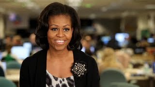 First Lady Michelle Obama: &quot;Keep Pushing Forward&quot;
