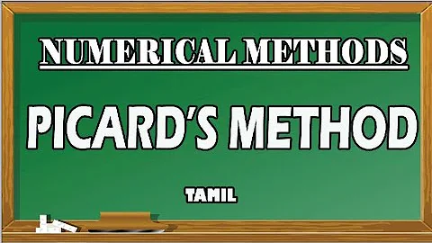 Picard's Method | Picard's Method of Successive Approximations | Numerical Methods | Maths Board