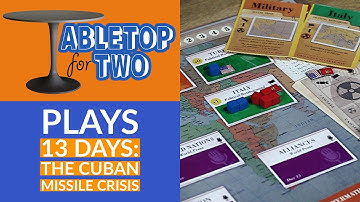 Tabletop for Two Plays - 13 Days: The Cuban Missile Crisis